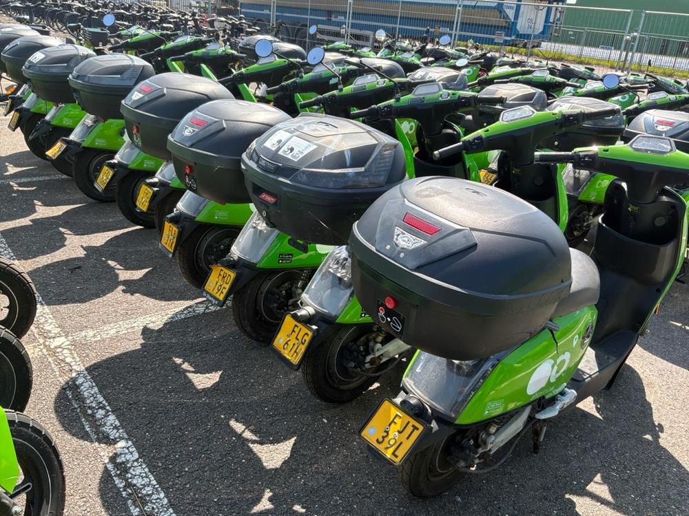 Super SOCO CUx electric fixer upper scooters (10x)