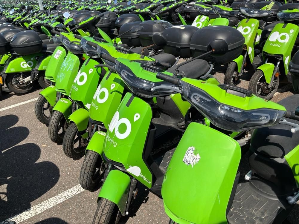 Super SOCO CUx electric fixer upper scooters (10x)
