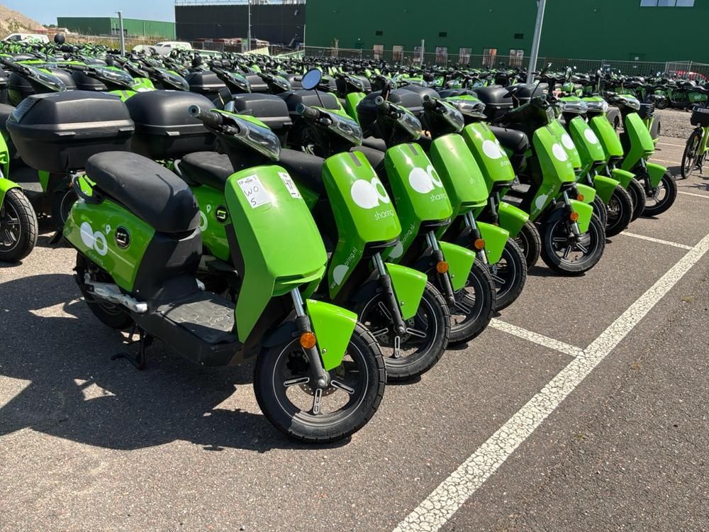 Super SOCO CUx electric fixer upper scooters (10x)