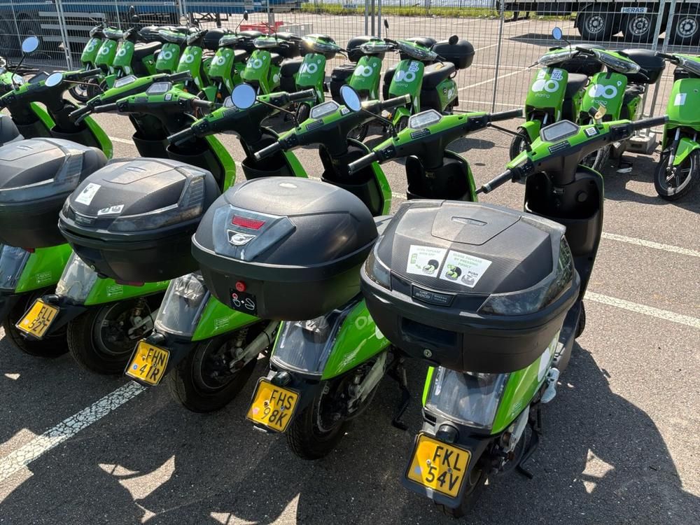 Super SOCO CUx electric fixer upper scooters (10x)