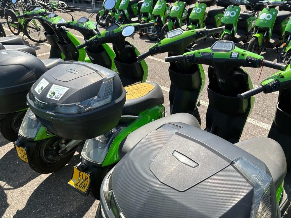 Super SOCO CUx electric fixer upper scooters (10x)