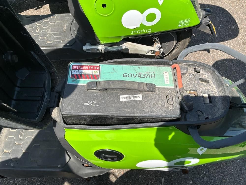 Super SOCO CUx electric fixer upper scooters (10x)
