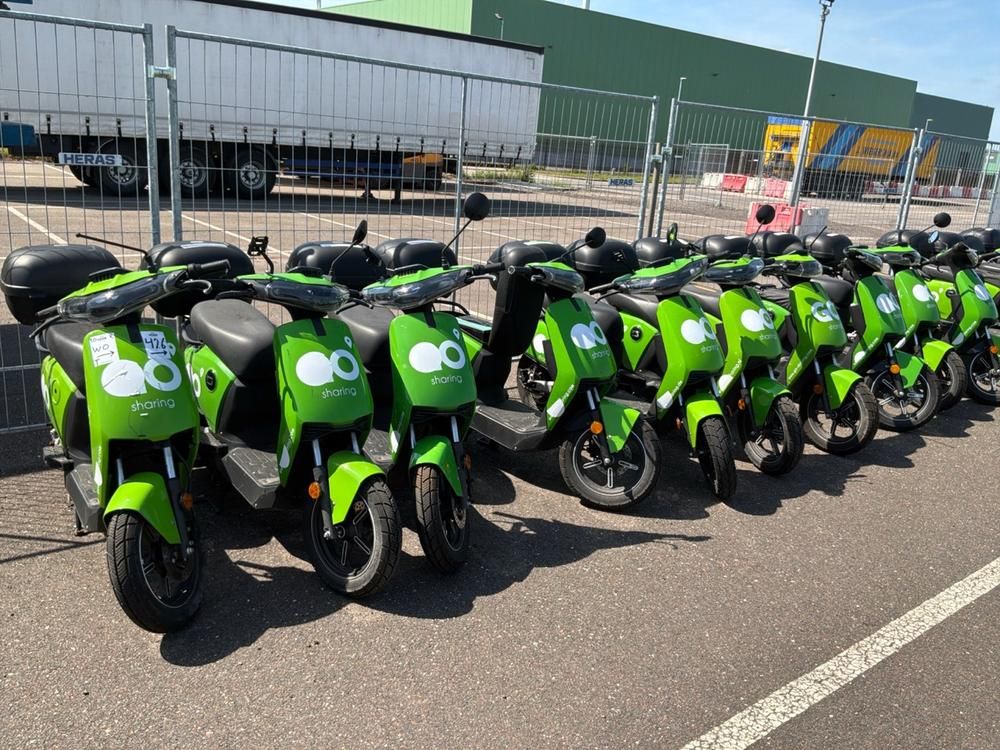 Super SOCO CUx electric fixer upper scooters (10x)