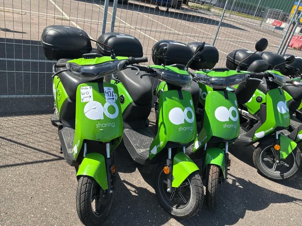 Super SOCO CUx electric fixer upper scooters (10x)