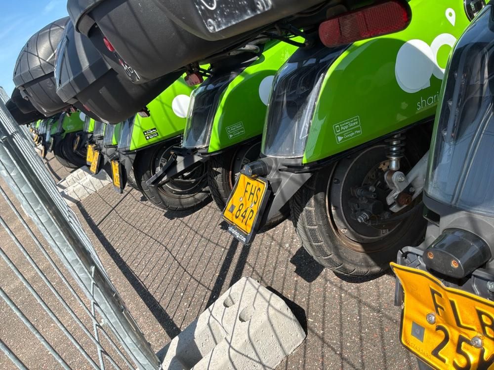 Super SOCO CUx electric fixer upper scooters (10x)