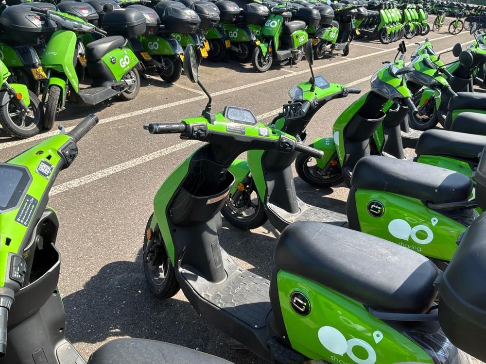 Super SOCO CUx electric fixer upper scooters (10x)