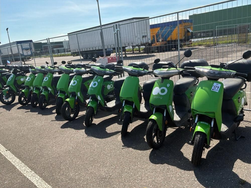 Super SOCO CUx electric fixer upper scooters (10x)