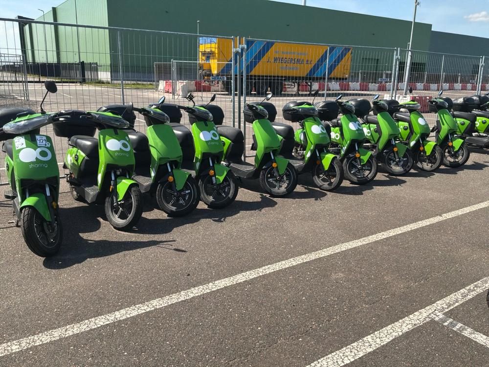 Super SOCO CUx electric fixer upper scooters (10x)