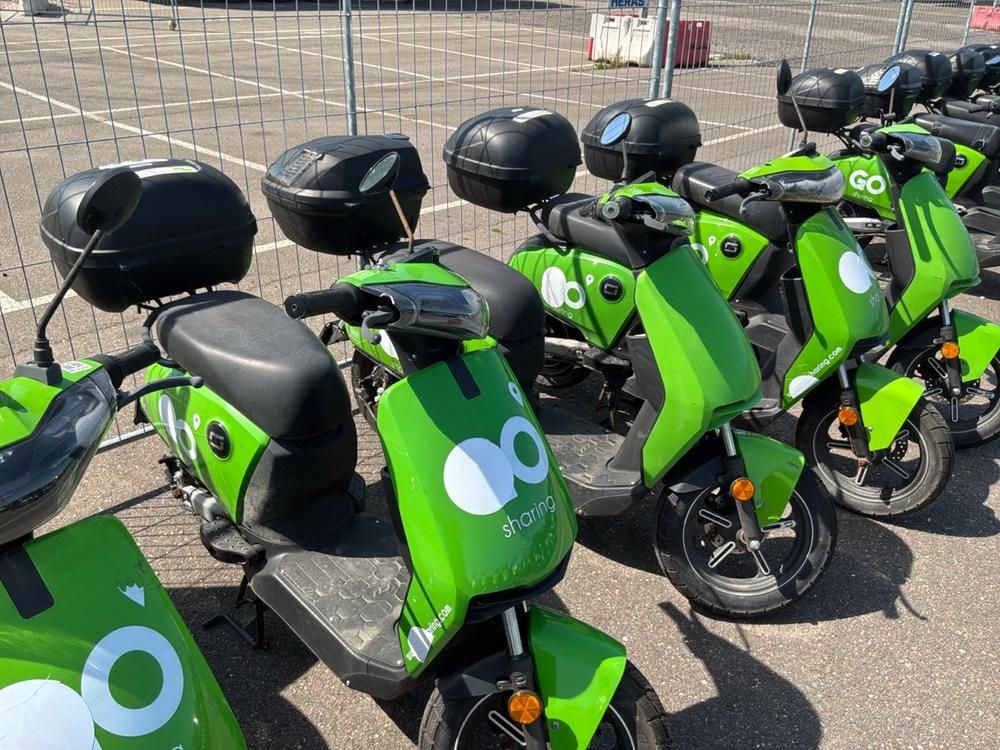 Super SOCO CUx electric fixer upper scooters (10x)