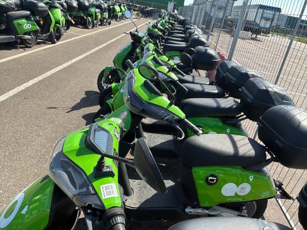 Super SOCO CUx electric fixer upper scooters (10x)