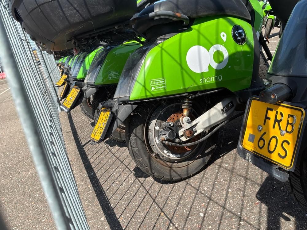 Super SOCO CUx electric fixer upper scooters (10x)