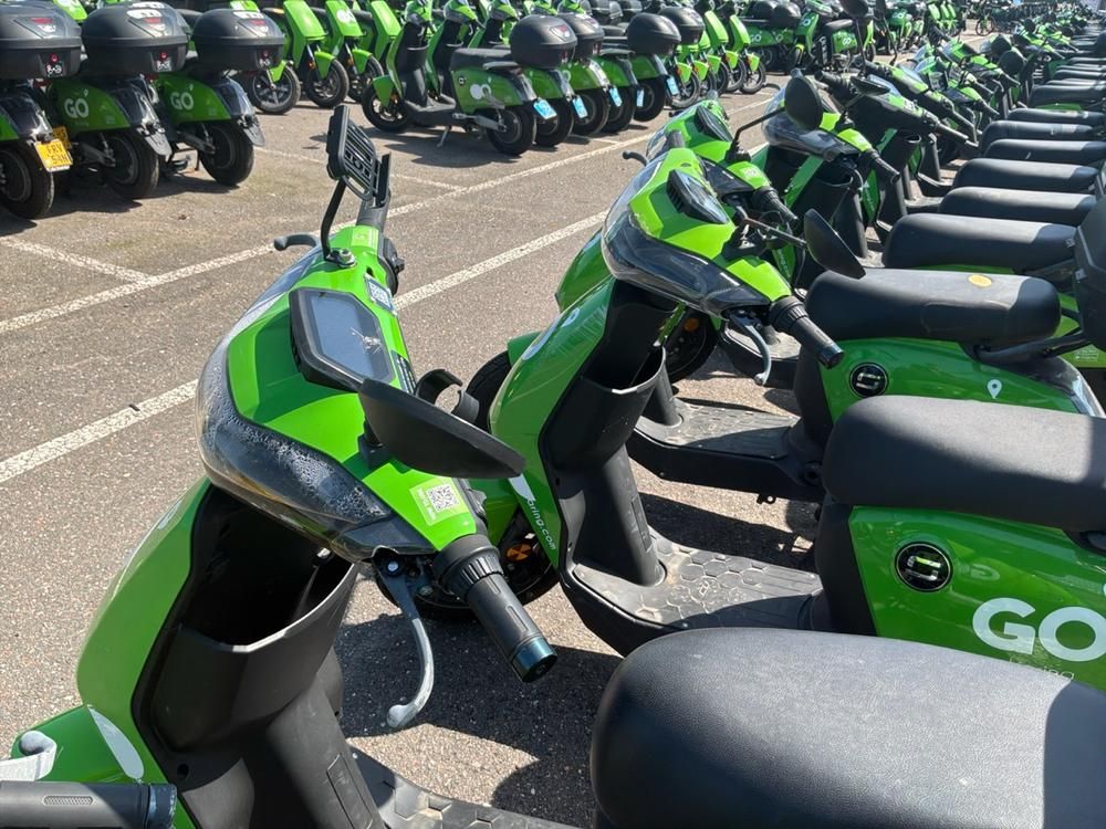 Super SOCO CUx electric fixer upper scooters (10x)