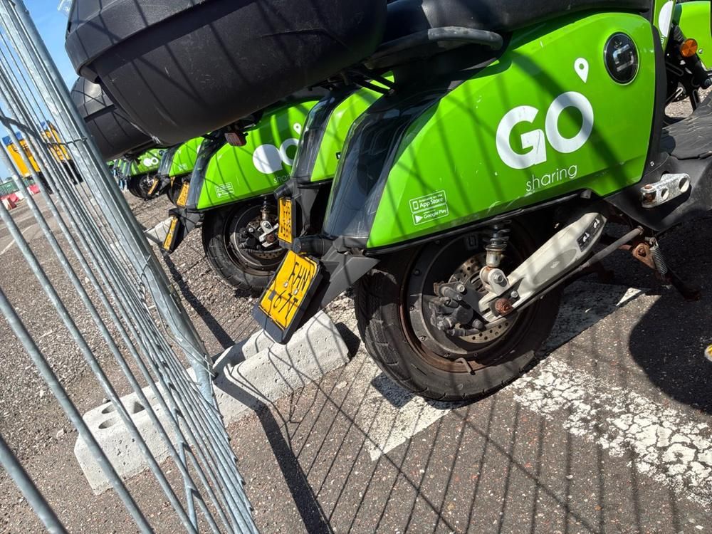 Super SOCO CUx electric fixer upper scooters (10x)