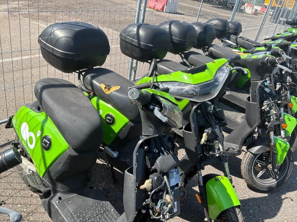 Super SOCO CUx electric salvage mopeds (10x)