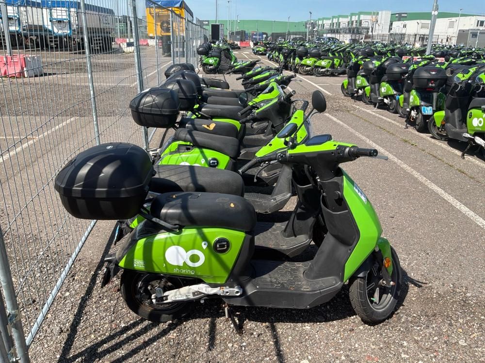 Super SOCO CUx electric salvage mopeds (10x)
