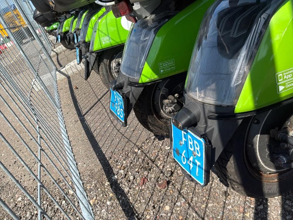 Super SOCO CUx electric salvage mopeds (10x)