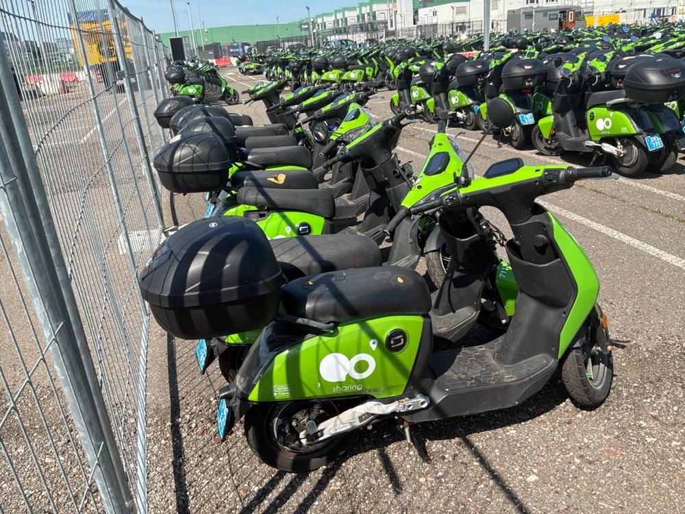 Super SOCO CUx electric salvage mopeds (10x)