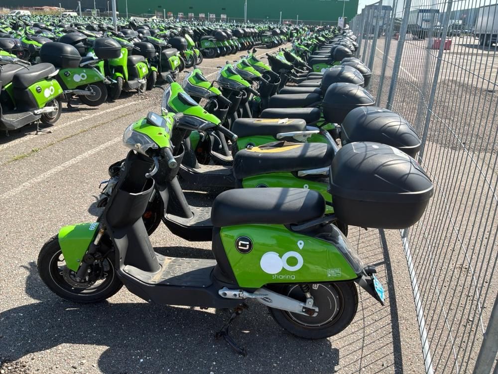 Super SOCO CUx electric salvage mopeds (10x)