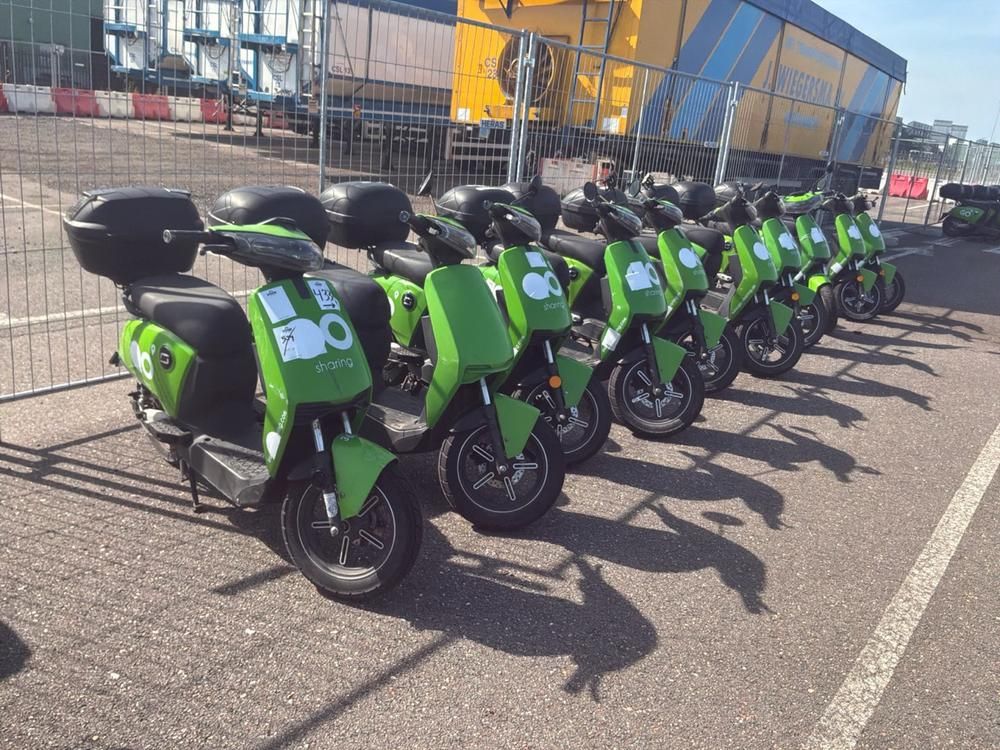 Super SOCO CUx electric fixer upper scooters (10x)