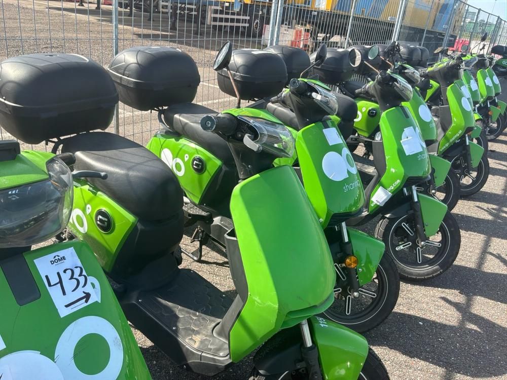 Super SOCO CUx electric fixer upper scooters (10x)