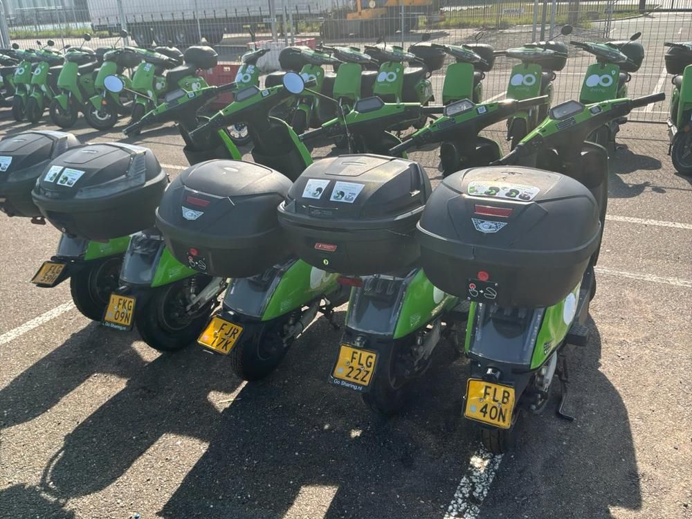 Super SOCO CUx electric fixer upper scooters (5x)