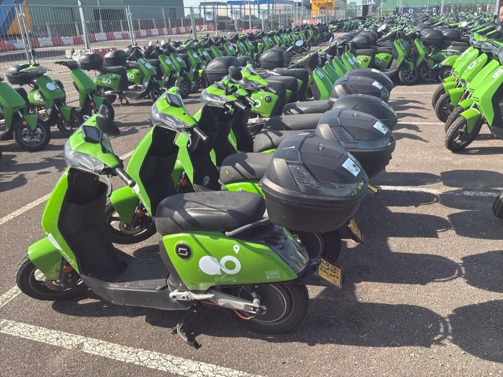 Super SOCO CUx electric fixer upper scooters (5x)