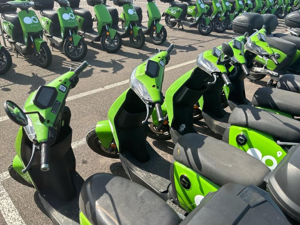 Super SOCO CUx electric fixer upper scooters (5x)