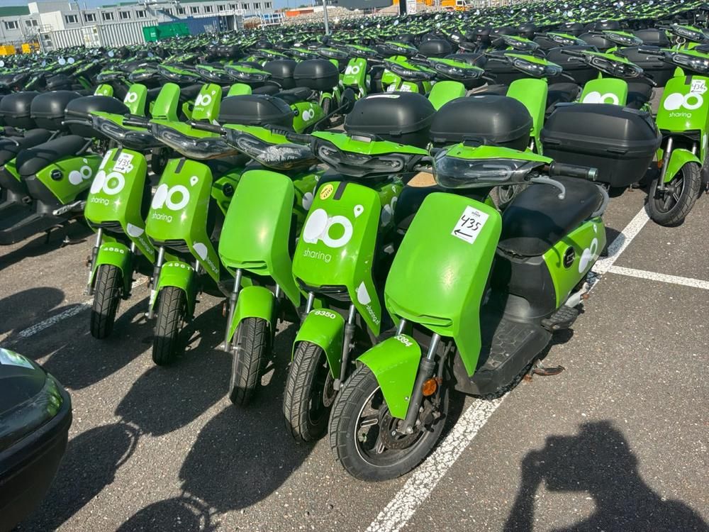 Super SOCO CUx electric fixer upper scooters (5x)