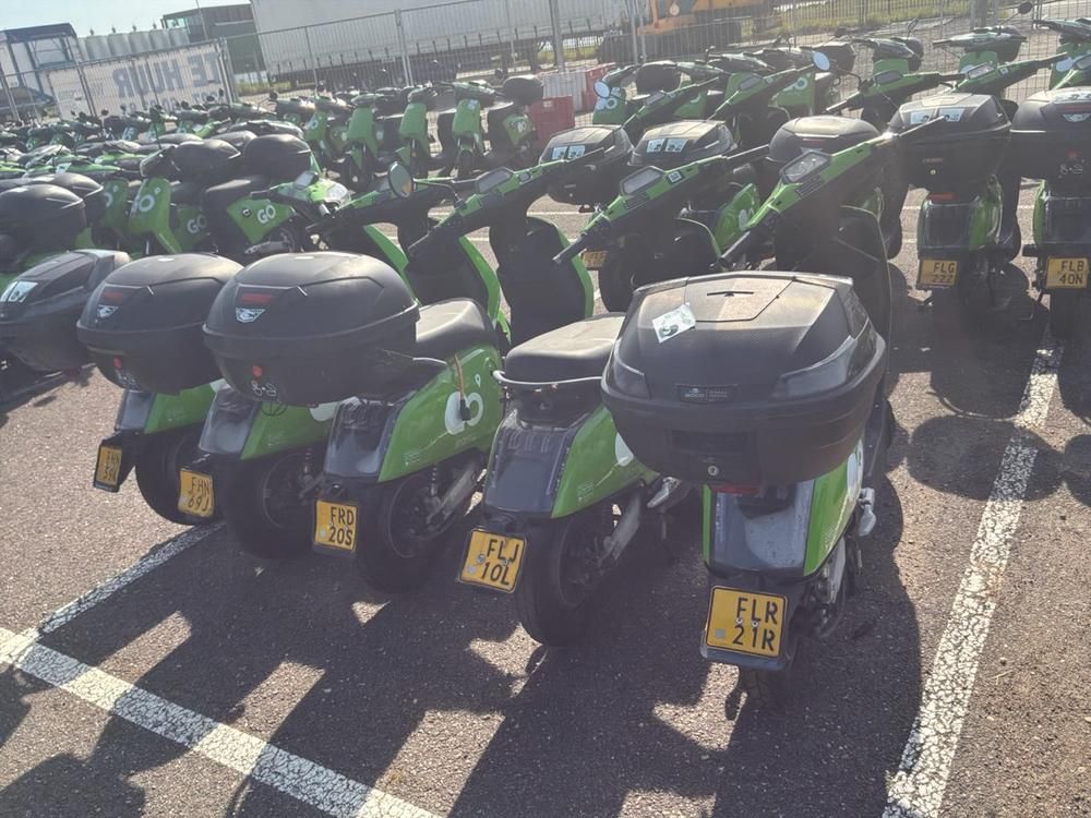 Super SOCO CUx electric fixer upper scooters (5x)