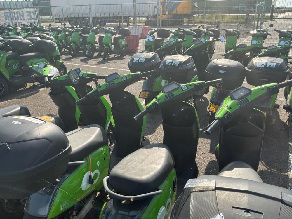 Super SOCO CUx electric fixer upper scooters (5x)