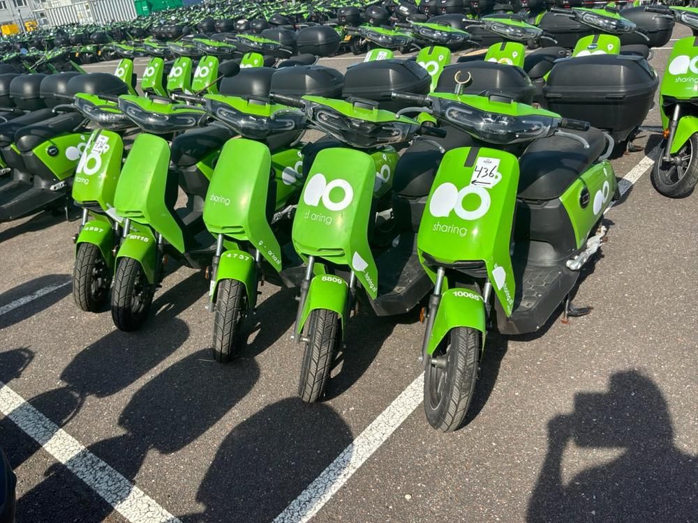 Super SOCO CUx electric fixer upper scooters (5x)