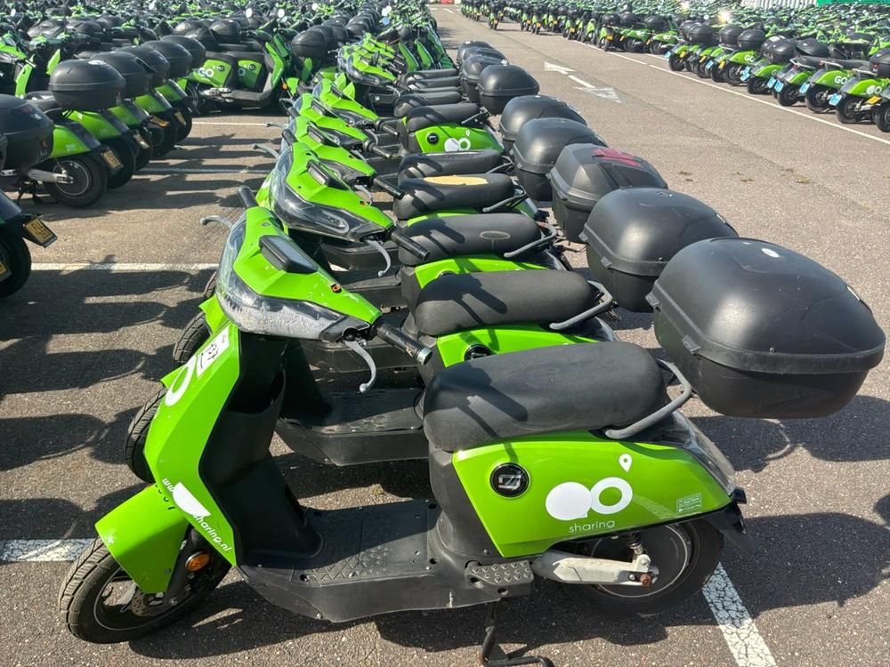 Super SOCO CUx electric fixer upper scooters (5x)