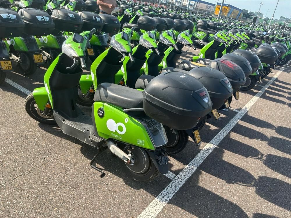 Super SOCO CUx electric fixer upper scooters (5x)