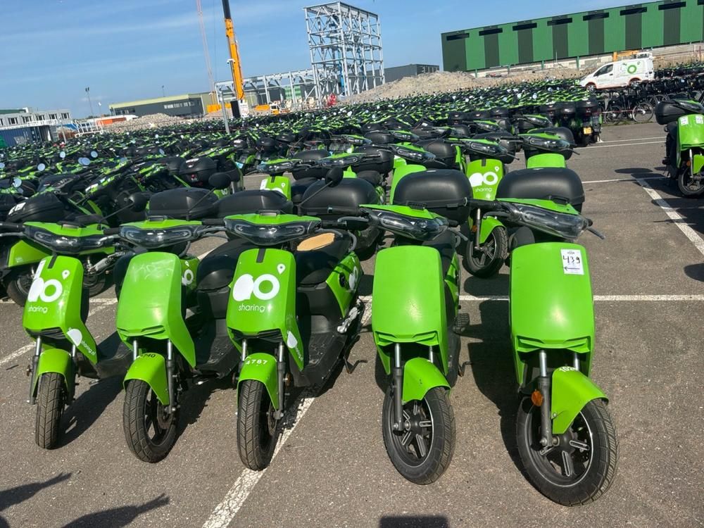 Super SOCO CUx electric fixer upper scooters (15x)