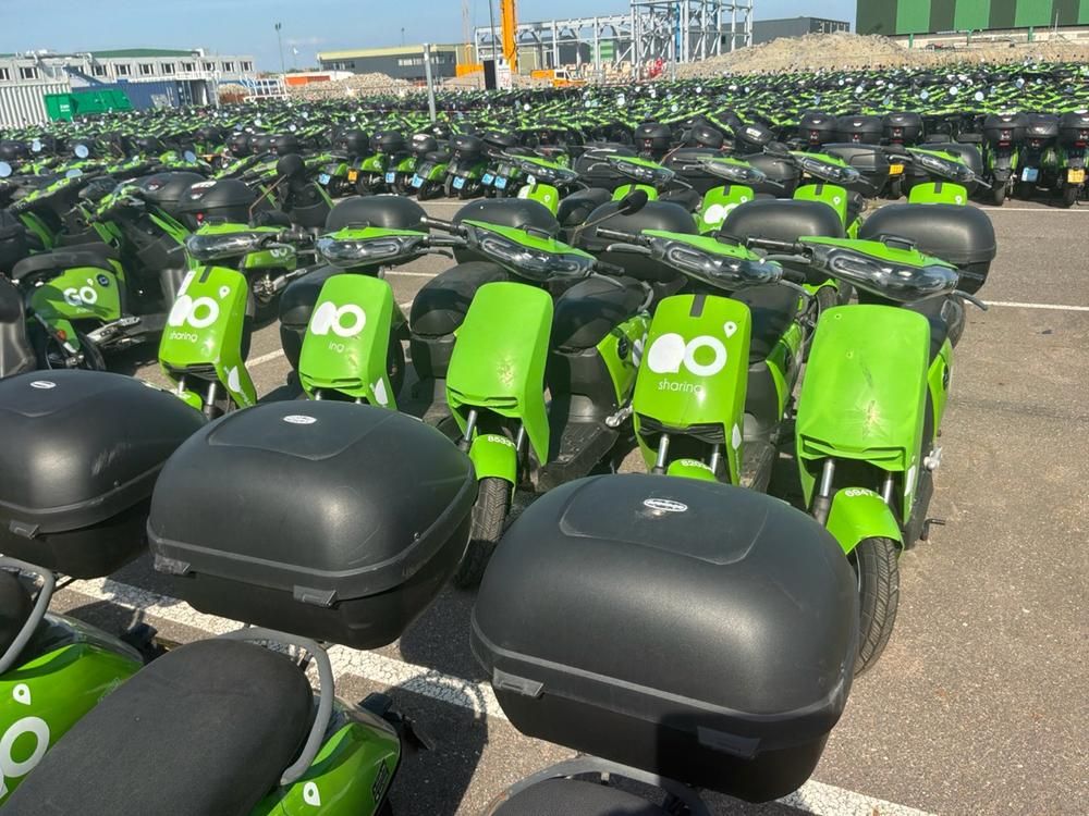 Super SOCO CUx electric fixer upper scooters (15x)