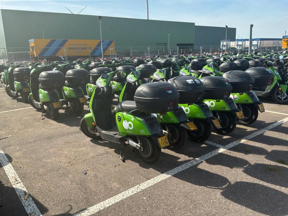 Super SOCO CUx electric fixer upper scooters (15x)
