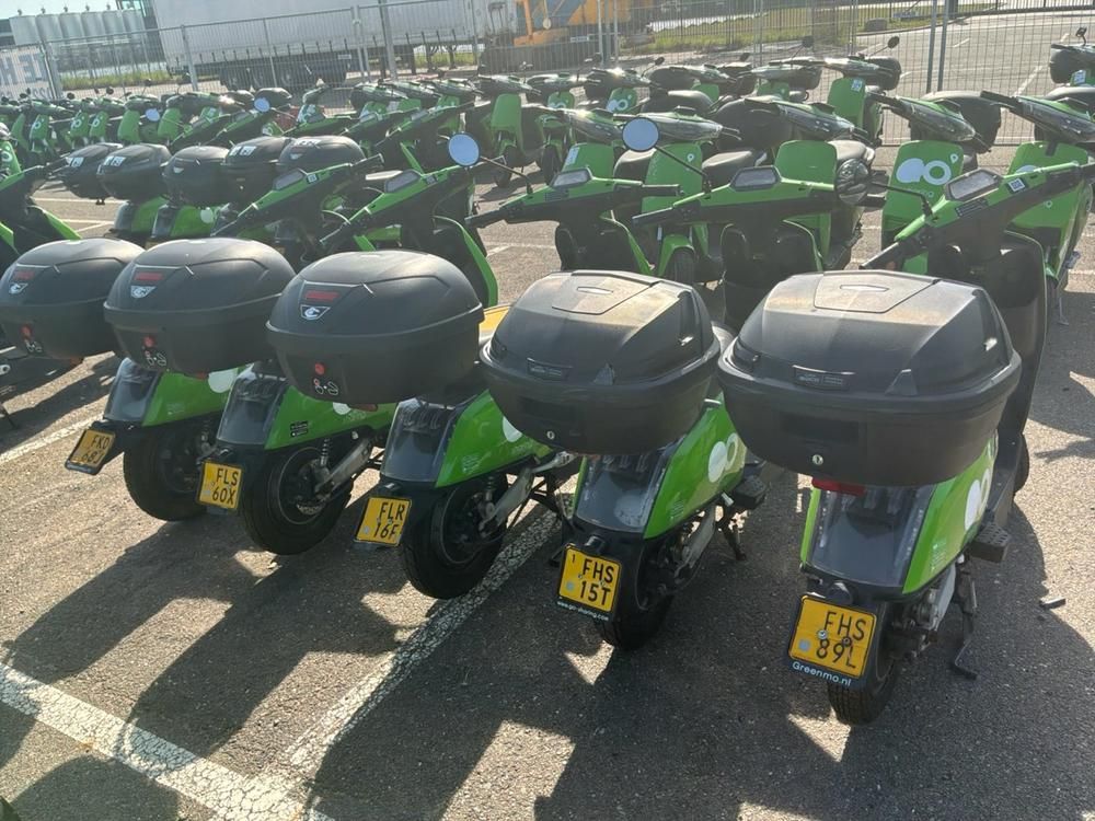 Super SOCO CUx electric fixer upper scooters (15x)