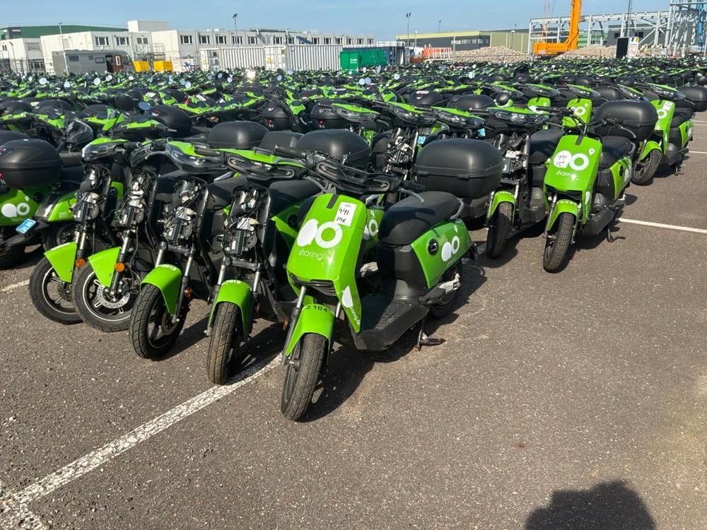 Super SOCO CUx electric salvage mopeds (10x)