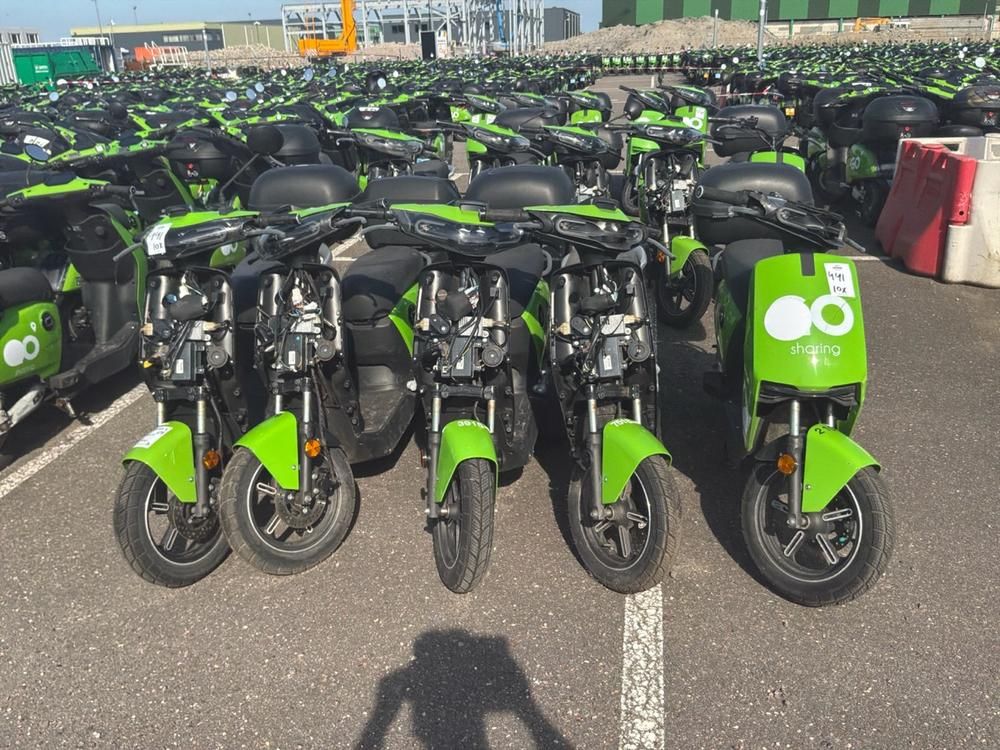 Super SOCO CUx electric salvage mopeds (10x)