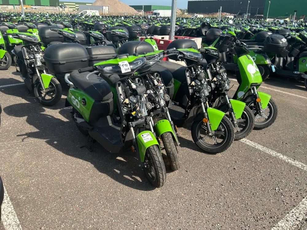 Super SOCO CUx electric salvage mopeds (10x)