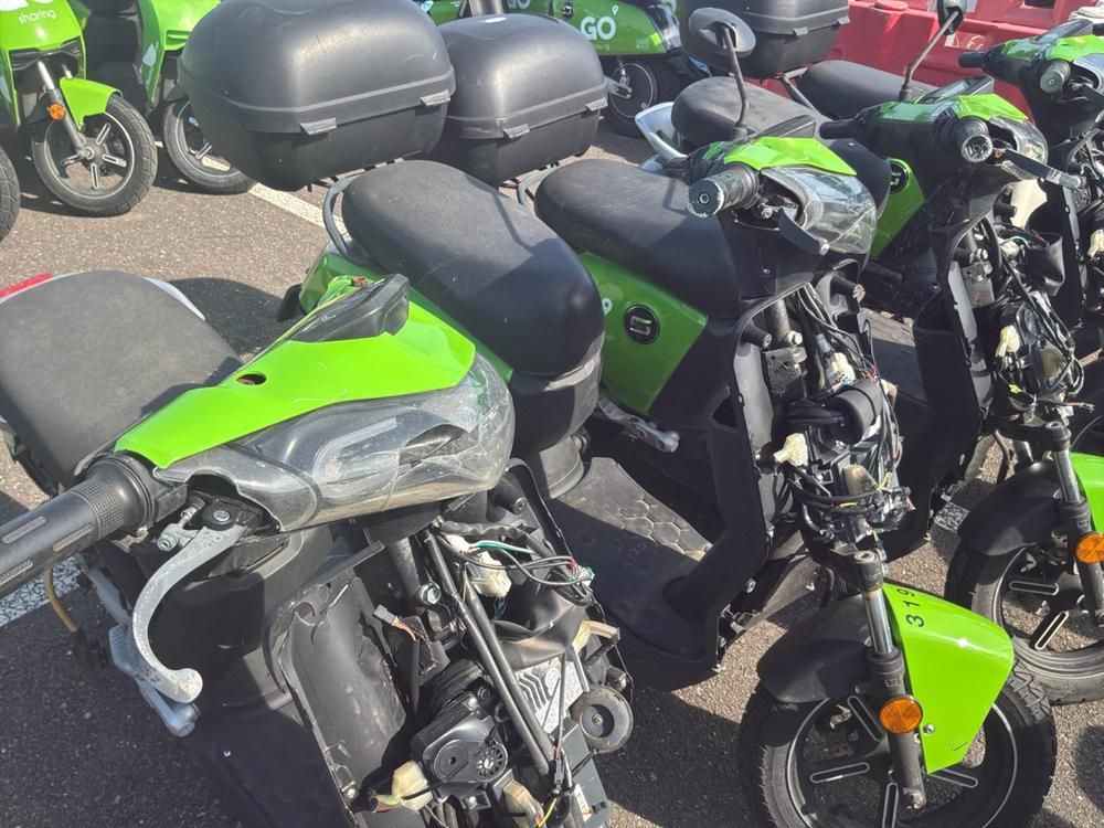 Super SOCO CUx electric salvage mopeds (10x)