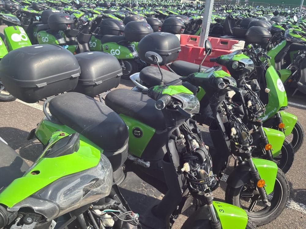 Super SOCO CUx electric salvage mopeds (10x)