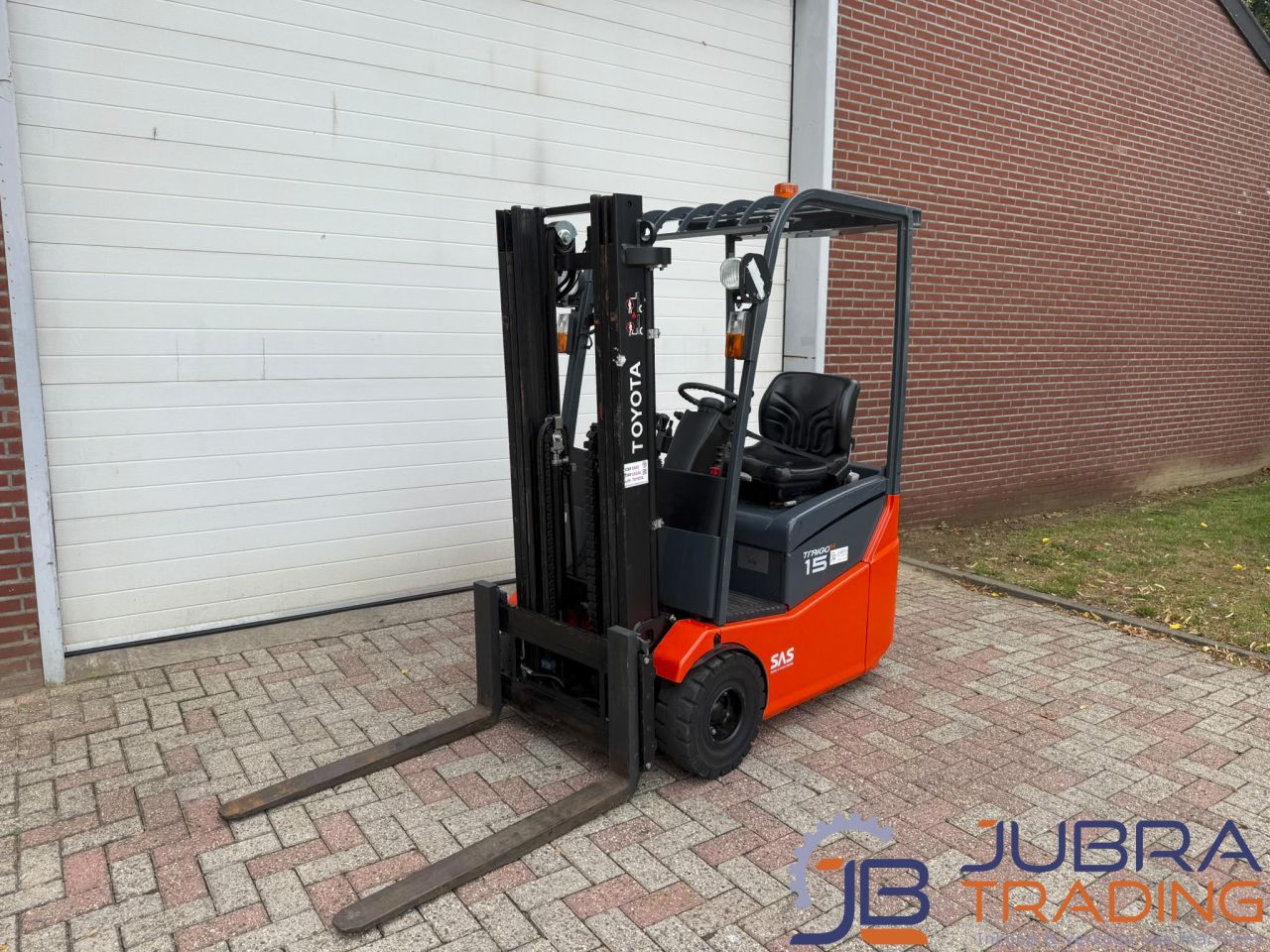 Toyota 7FBEST15 Electric Forklift | 2016 | 3100H | 1.5T | 4.3