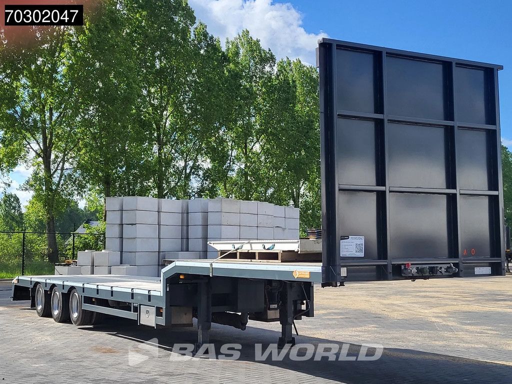 LINTRAILERS S3A 3 Achsen TUV 01/27 Extendable 650cm Lift + Steering Axle