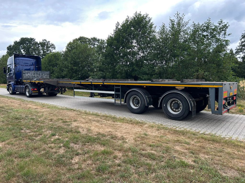 Broshuis 2AOU--36/1 2AOU-36/1 | CRANE | KRAN TRAILER | FULL STEERING