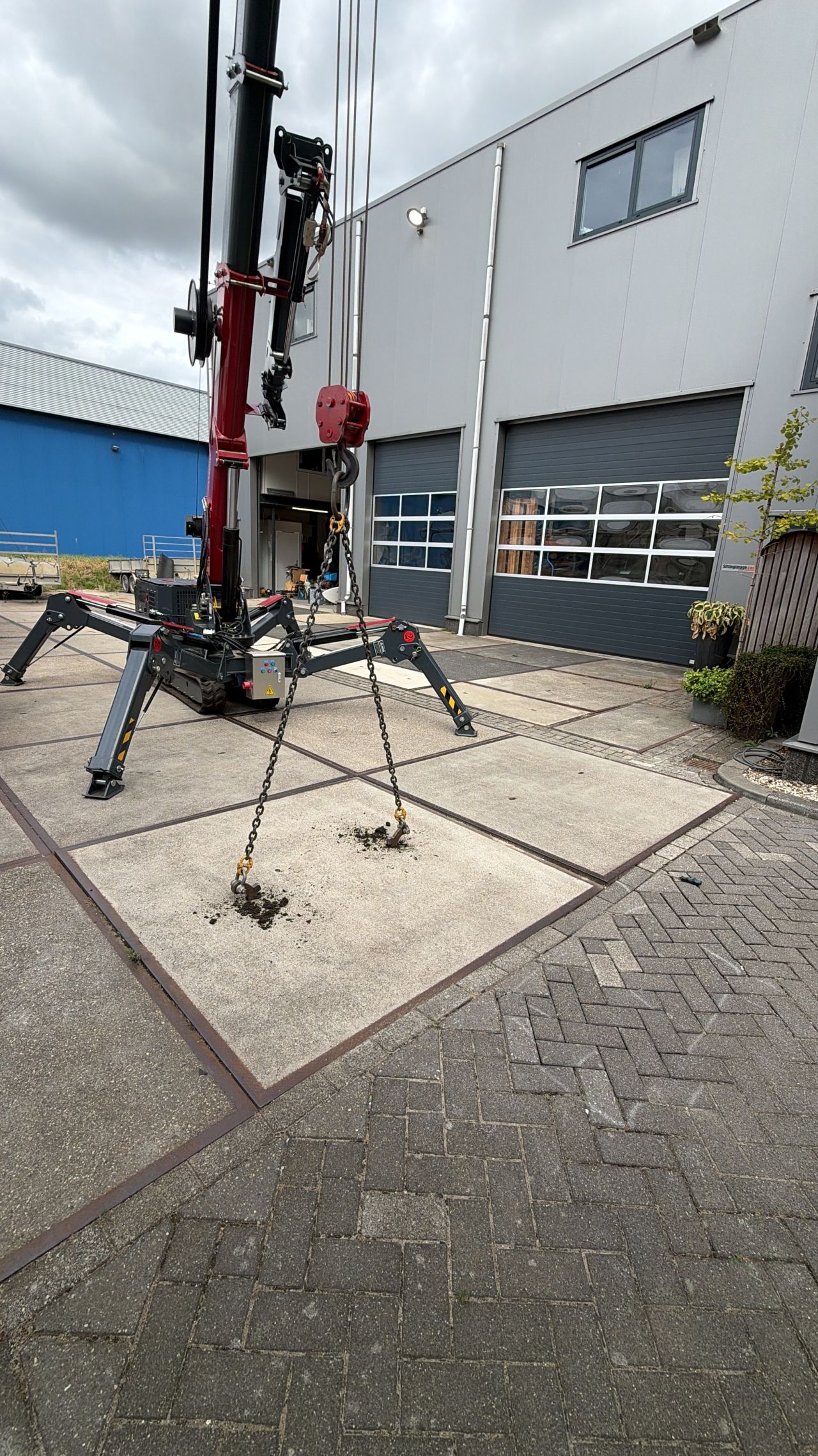 Compactkraan /- Spinkraan 3 ton