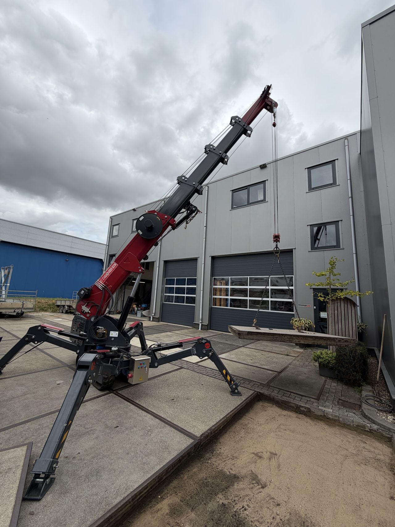Compactkraan /- Spinkraan 3 ton
