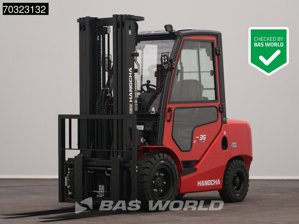 Hangcha CPCD35 FACTORY WARRANTY – KUBOTA ENGINE - CE