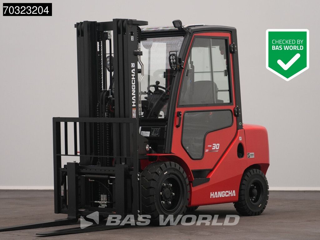 Hangcha CPCD30 FACTORY WARRANTY – KUBOTA ENGINE - CE