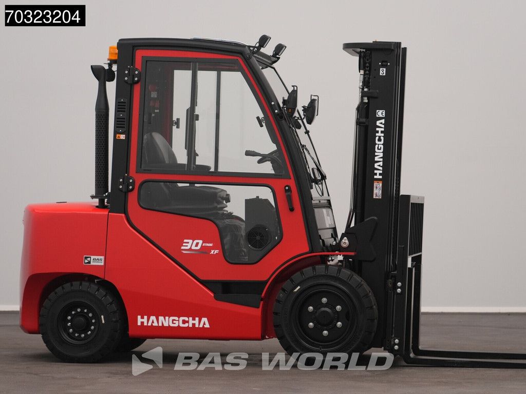 Hangcha CPCD30 FACTORY WARRANTY – KUBOTA ENGINE - CE